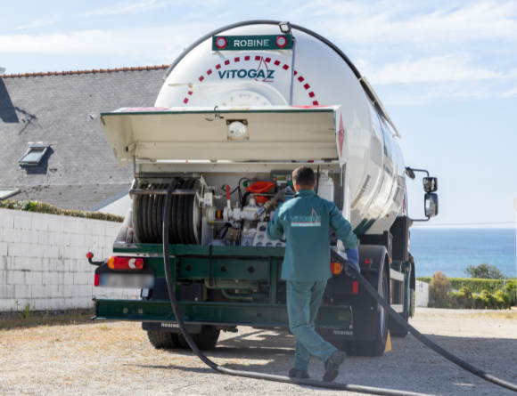 Service info-livraison détails camion-citerne