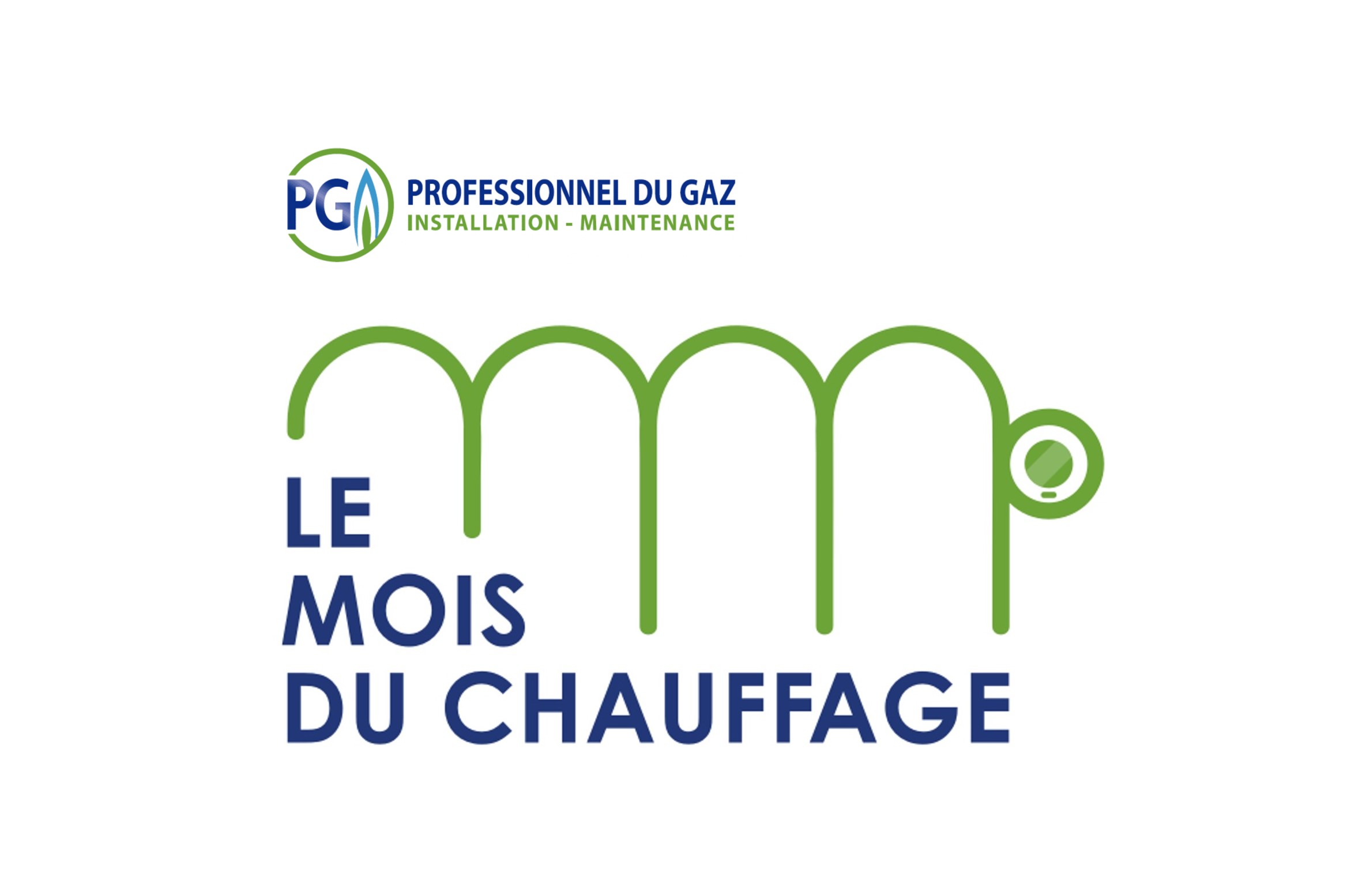 logo PG et Le mois du chauffage