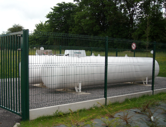 Réservoirs de gaz propane jumelés pour les professionnels VITOGAZ FRANCE